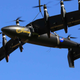 Illustration for article titled NASA's Ten Engine Electric Drone Goes From Chopper to Airplane and Back